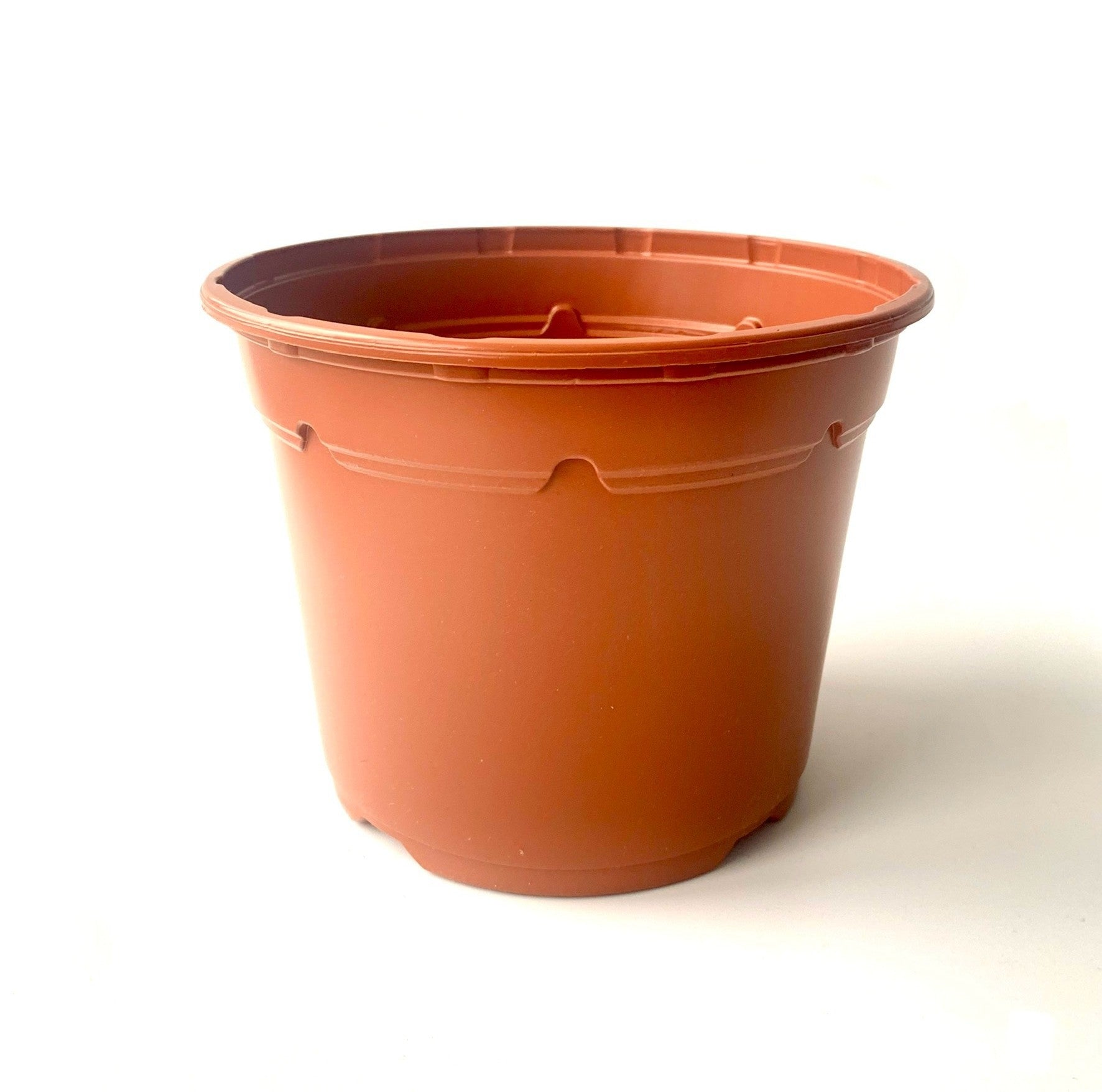 190mm brown plant pot inner liner